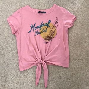 Abercrombie & Fitch “Montauk, New York” tie shirt